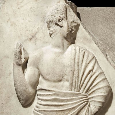 Panathénées. Frise ouest du Parthénon, bloc 1 - Phidias
