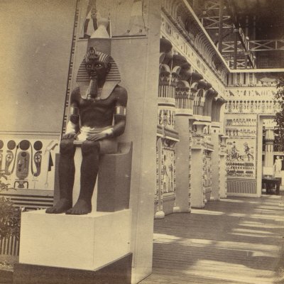 Intérieur de la cour égyptienne (Views of the Crystal Palace, p.13)