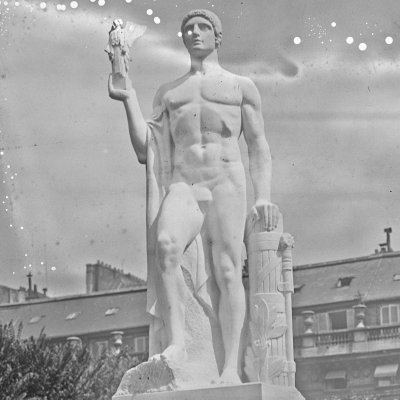 Monument au génie latin dans les jardins du Palais-Royal - Jean Magrou