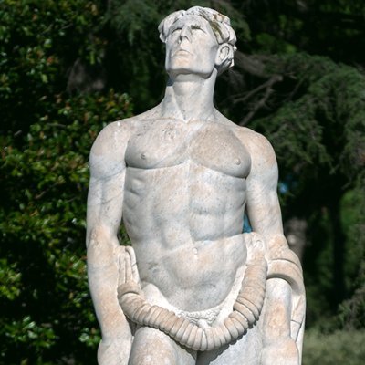 Atleta scalatore / L'alpiniste d'Aoste (Stade des marbres) - Eugenio Baroni