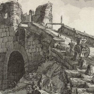 View of Ponte Salario (Views of Rome) - Piranèse