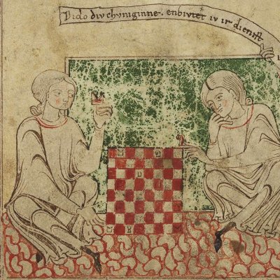 Entrevue avec Didon et retour des messagers (Heinrich von Veldeke, Stabi mgf 282, F6r)