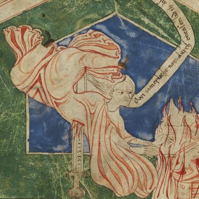 Suicide de Didon (Heinrich von Veldeke, Stabi mgf 282, F17v)