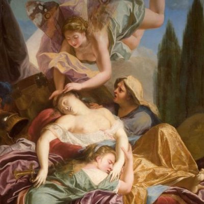 La mort de Didon (Galerie d'Énée au Palais-Royal) - Antoine Coypel