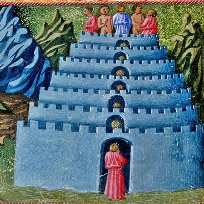 1er cercle. Les poètes. Le château des hommes illustres (Divine Comédie, Yates Thompson 36) - Priamo della Quercia