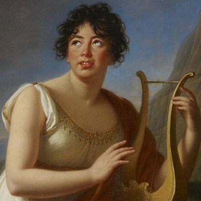 Germaine de Staël en Corinne au Cap Misène - Élisabeth Vigée-Lebrun