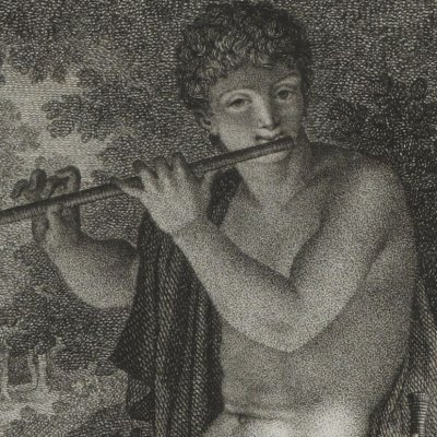 Palémon juge de Ménalque et de Damète (Virgile, Bucoliques 3, Didot, 1798) - Gérard