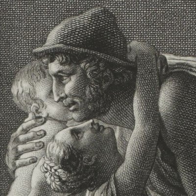 Retour du paysan (Virgile, Géorgiques 2, Didot, 1798) - Gérard