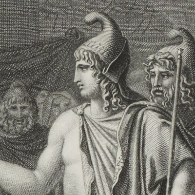 Énée paraît devant Didon (Virgile, Énéide 1, Didot, 1798) - Girodet
