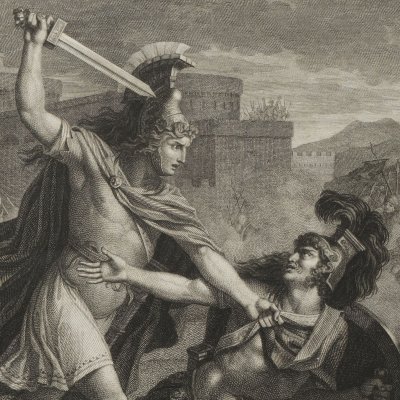 La mort de Turnus (Virgile, Énéide 12, Didot, 1798) - Copia