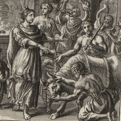 Didon multiplie les sacrifices (Erneuertes Gedächtnüs… 1688) - Eimmart