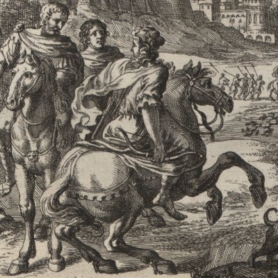 Didon part à la chasse (Erneuertes Gedächtnüs… 1688) - Eimmart