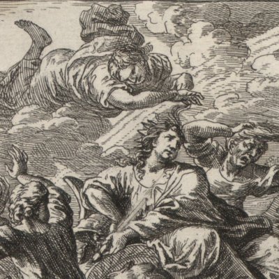 Suicide de Didon sur son bûcher (Erneuertes Gedächtnüs… 1688) - Eimmart
