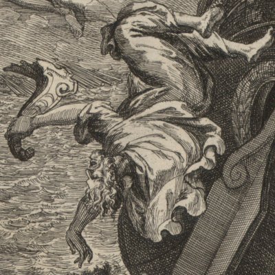 Chute de Palinure (Erneuertes Gedächtnüs… 1688) - Eimmart