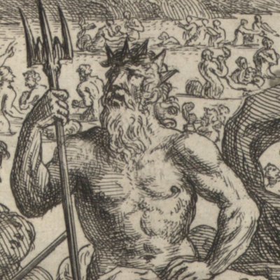 Cortège de Neptune (Erneuertes Gedächtnüs… 1688) - Eimmart