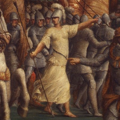 Turnus et ses alliés (Camerino dell’Eneide) - Nicolò dell’Abate