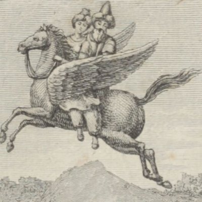 Histoire du cheval enchanté. Délivrance de la princesse de Bengale (1001 nuits, éd. Salmon, 1825)