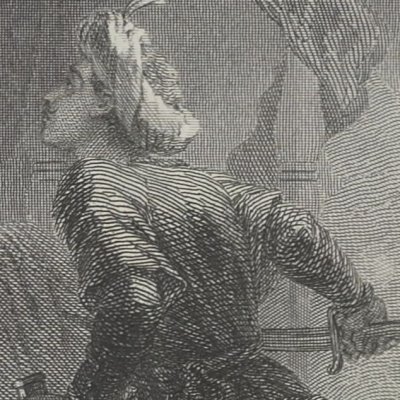 Story of the Young King of the Black Isles. The queen petrifies the king (1001 nights, Janin ed., 1864)