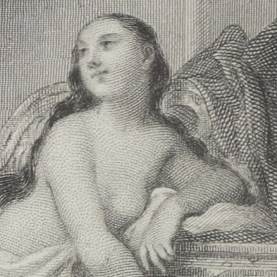 Histoire du second calender. Le génie le confronte à la princesse (1001 nuits, éd. Janin, 1864)