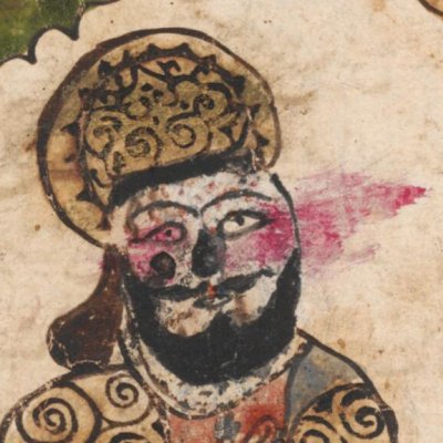 Histoire d'Umar an-Nu'mân (Mille et une nuits, ms de Tübingen, F52r)