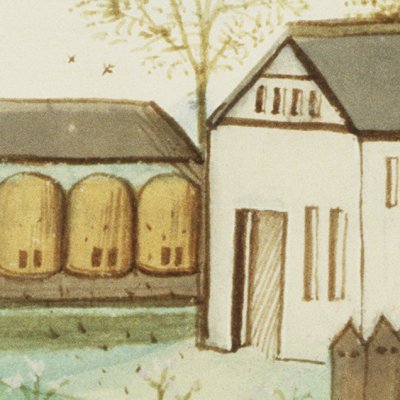 Apiculture (Virgile, Géorgiques 4, La Haye KB 76E21, 2f42v)