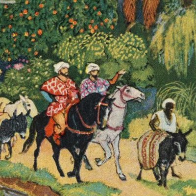 Récit du médecin juif. Les jardins de Damas (Les Mille et Une Nuits, éd. Mardrus, t. 2) - Léon Carré