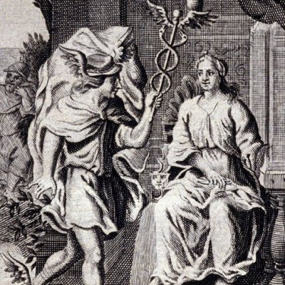 Mercure chez Calypso (Odyssée, ch.5, trad. Dacier, 1731) - Jongman