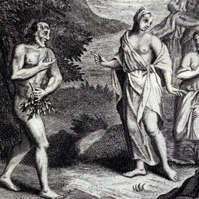 Ulysse et Nausicaa (Odyssée, ch.6, trad. Dacier, 1731) - Farret