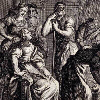 Ulysse parle à Pénélope qui ne le reconnaît pas (Odyssée, ch.19, trad. Dacier, 1731) - Farret
