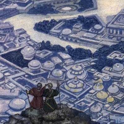 La ville d'airain (Les Mille et Une Nuits, éd. Mardrus, t. 5) - Léon Carré