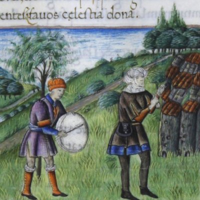 Apiculture (Virgile, Géorgiques, Valence BH Ms 837, f51r)