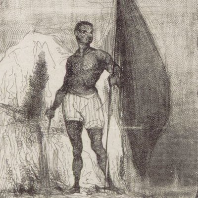 Frontispice de Bug-Jargal - Célestin Nanteuil