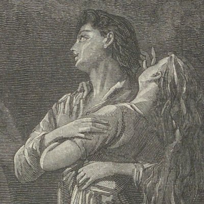 Dernière entrevue (Paul et Virginie, Lemerre, 1867) - De La Charlerie