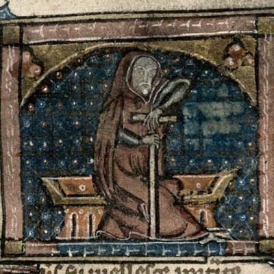 Vieillesse (Roman de la rose, Draguignan, Ms 17 (R. 1), f4)