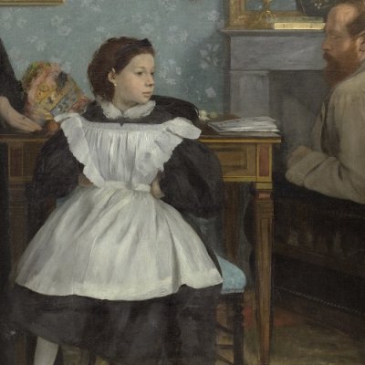 Portrait de famille (la famille Bellelli) - Edgar Degas