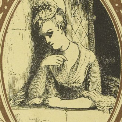 Manon à la fenêtre (Manon Lescaut, éd. Janin, 1839) - Tony Johannot