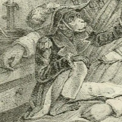 Le singe d'Adrien (Keepsake des jeunes personnes, 1847) - Ernst Girard