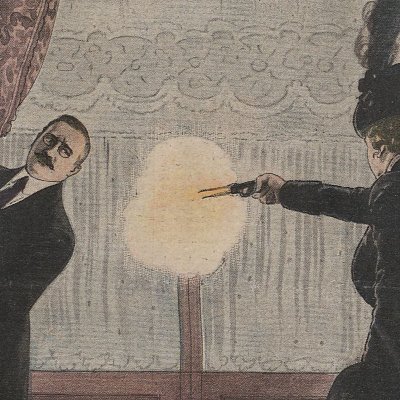 Assassinat de Gaston Calmette (Le Petit Journal. Supplément du dimanche, n°1219, 29 mars 1914)