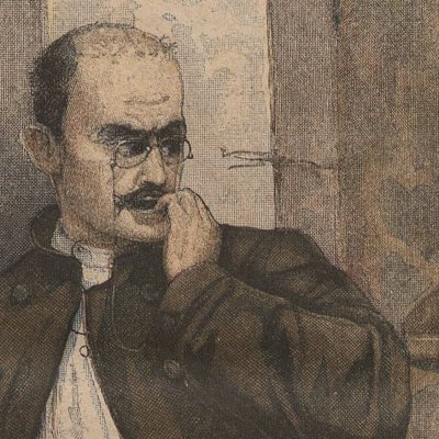 Alfred Dreyfus dans sa prison (Le Petit Journal. Supplément du dimanche, n°218, 20 janvier 1895)