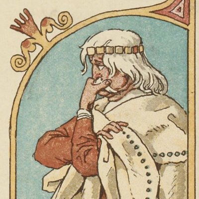 Charlemagne envoie son fils Lohier à Aigremont (Histoire des quatre fils Aymon, éd. Marcilly, 1883) - Grasset