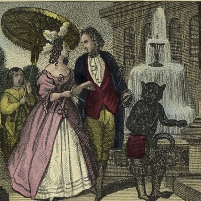Le Chat Botté. Cendrillon (Contes des fées, Langlumé et Pelletier, 1843)