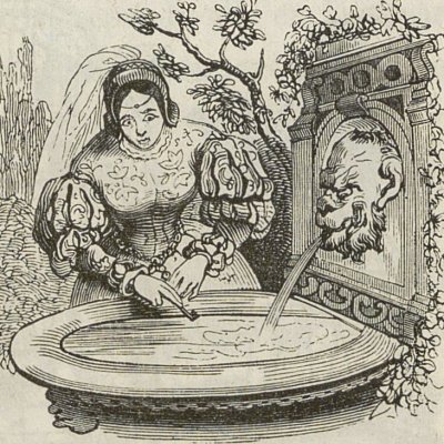 Barbe Bleue. La clef ensanglantée (Contes de Perrault, Blanchard, 1851)