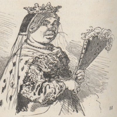 L'oiseau bleu. Truitonne (Contes de fées, Hachette, 1871) - Bertall
