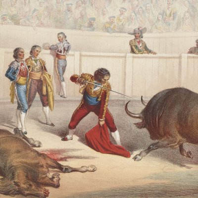 Estocada. Coup d'épée (Corrida de toros) - Gustave Doré