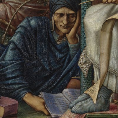 The Council Chamber / La salle du Conseil (The Legend of the Briar Rose) - E. Burne-Jones