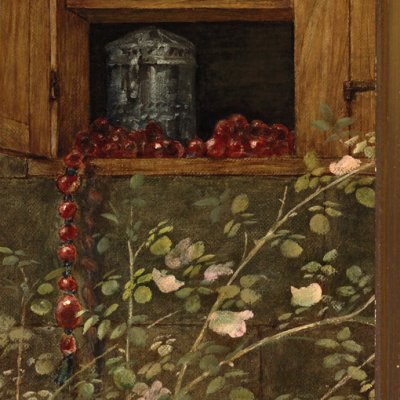 The Rose Bower. Panneaux latéraux (The Legend of the Briar Rose) - E. Burne-Jones