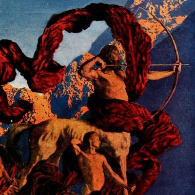 Jason et son maître (A Wonder Book…, 1910) - Maxfield Parrish