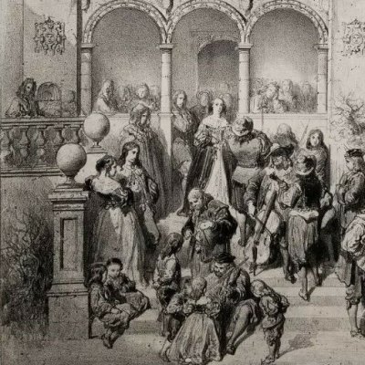 Les musiciens (Souvenirs d'artistes, n°269) - Gustave Doré