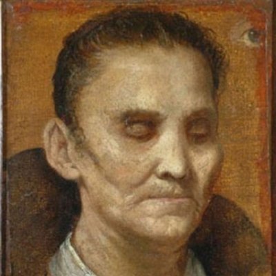 Portrait d'une vieille femme aveugle - Annibal Carrache