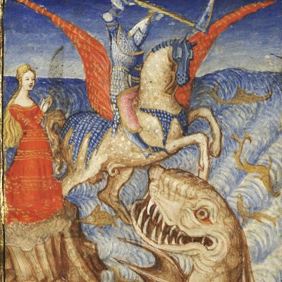 Persée et Andromède (Epître d'Othéa, Bnf Français 606, f4v)
